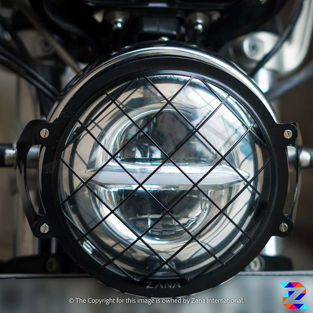 Buy Black Headlight Grill Type-0 for GT and Interceptor 650