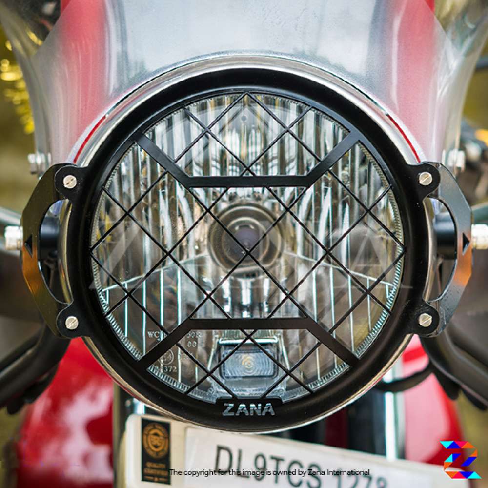 Black Headlight Grill Type-2 for Himalayan BS6 2021