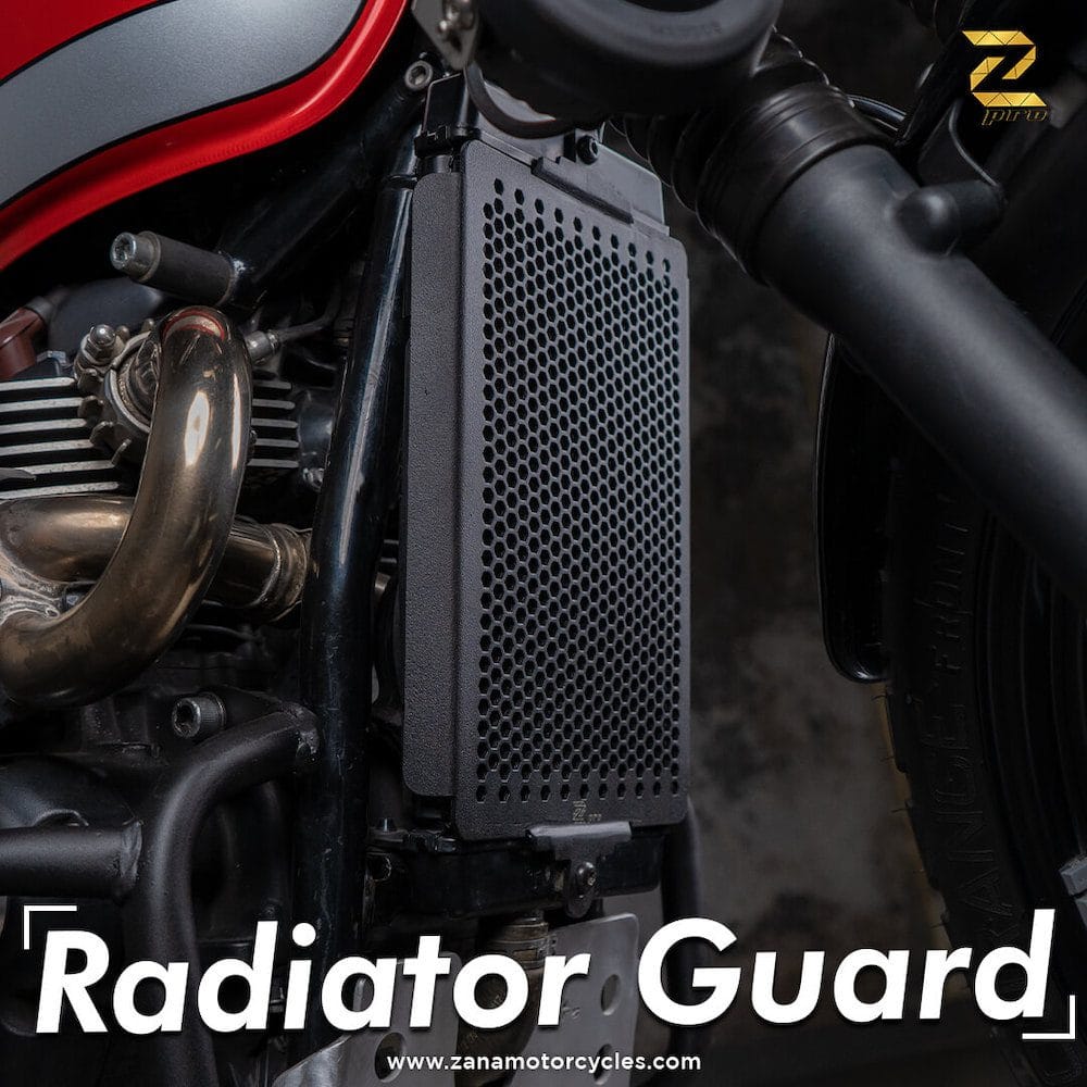 Black Honeycomb Radiator Grill for Triumph Street Twin - ZP-039 – SapMotors