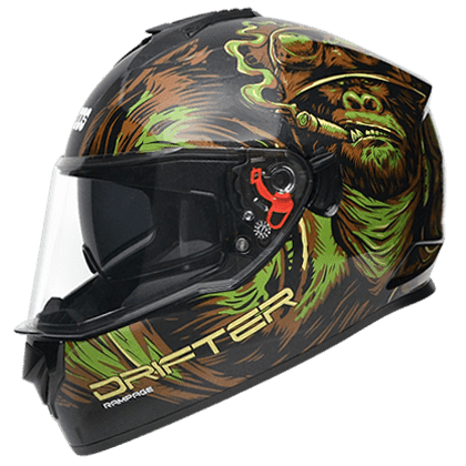 Buy STUDDS Drifter D3 Black N3 Helmet Online