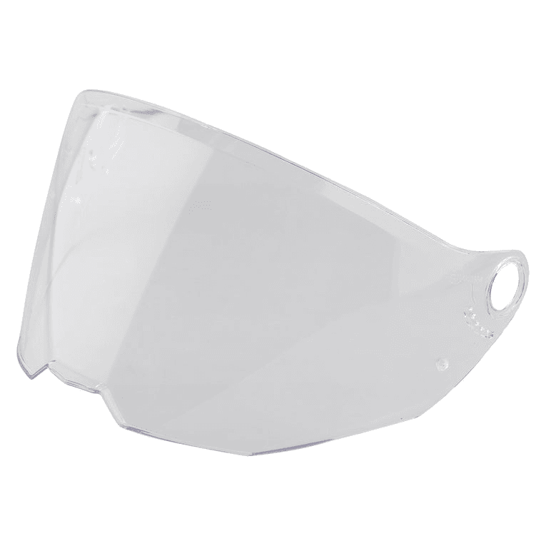 CLEAR VISOR WITH PINS