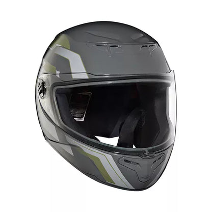 Camo Printed Full Face Helmet Gloss Grey