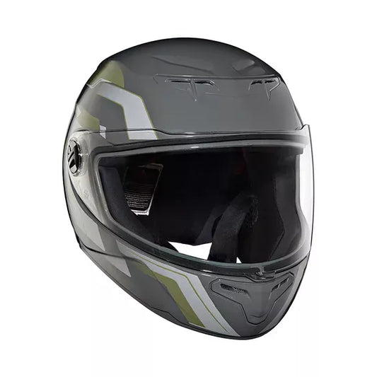 Camo Printed Full Face Helmet Gloss Grey