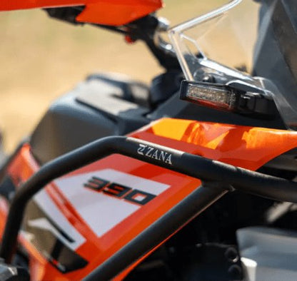 Zana Tank Guard /Crash Guard With Slider Puck Black For KTM ADV 390 2025 ZI-8552