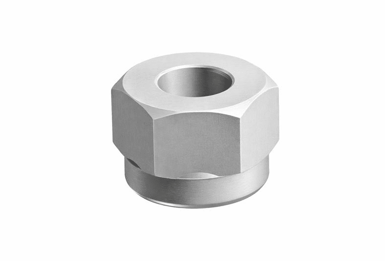 586004/A - HEX NYLOCK NUT-M8x1.25 8.8 ZnFe WHITE