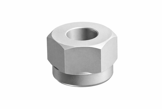 586004/A - HEX NYLOCK NUT-M8x1.25 8.8 ZnFe WHITE