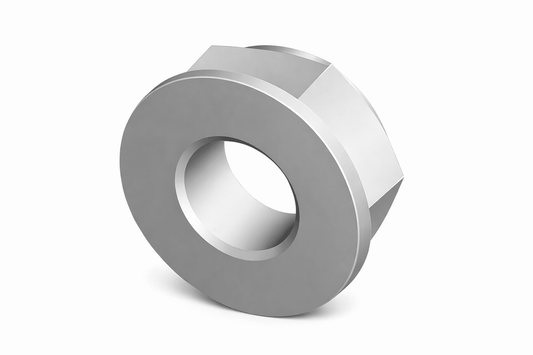 586082/A - FLANGE U NUT-M10X1.25 8.8 ZnFe WHITE
