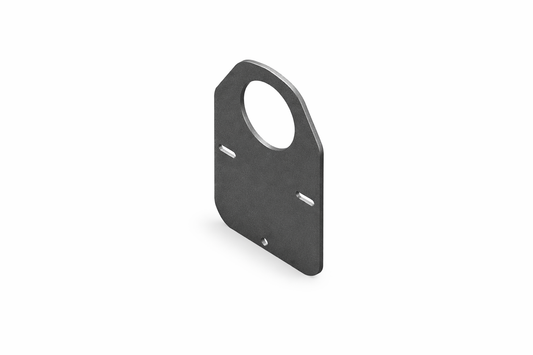 845002 - Rear Number Plate (Support.) - MILKY WHITE