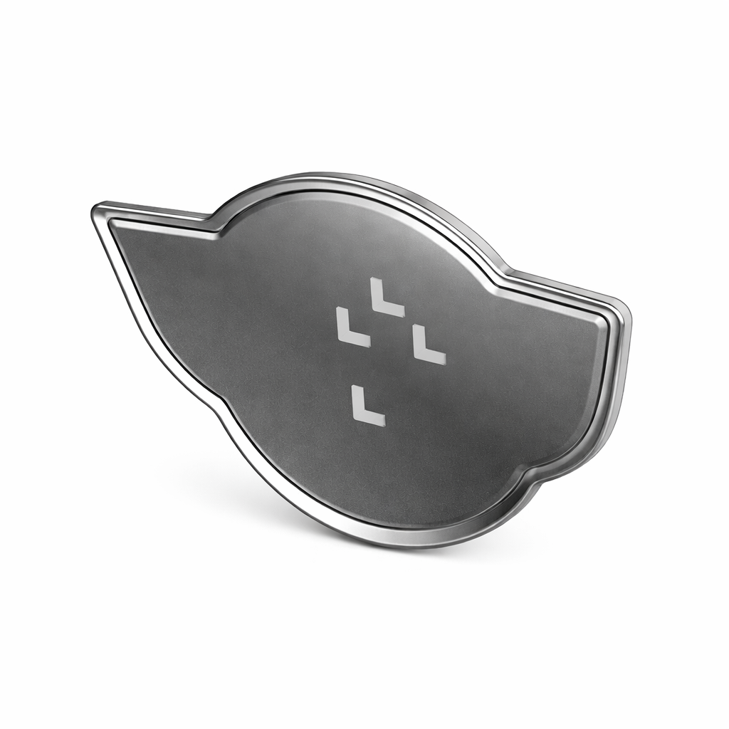ROYAL ENFIELD RAK00649/A - 3D CHROME BADGE FUEL TANK LH ALL NEW CLASSIC 350