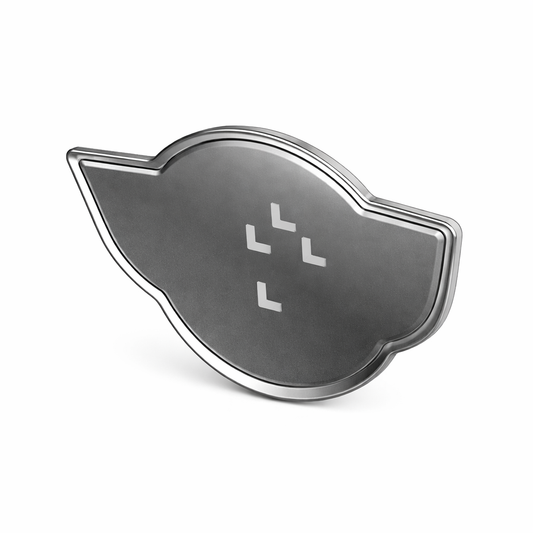 ROYAL ENFIELD RAK00649/A - 3D CHROME BADGE FUEL TANK LH ALL NEW CLASSIC 350