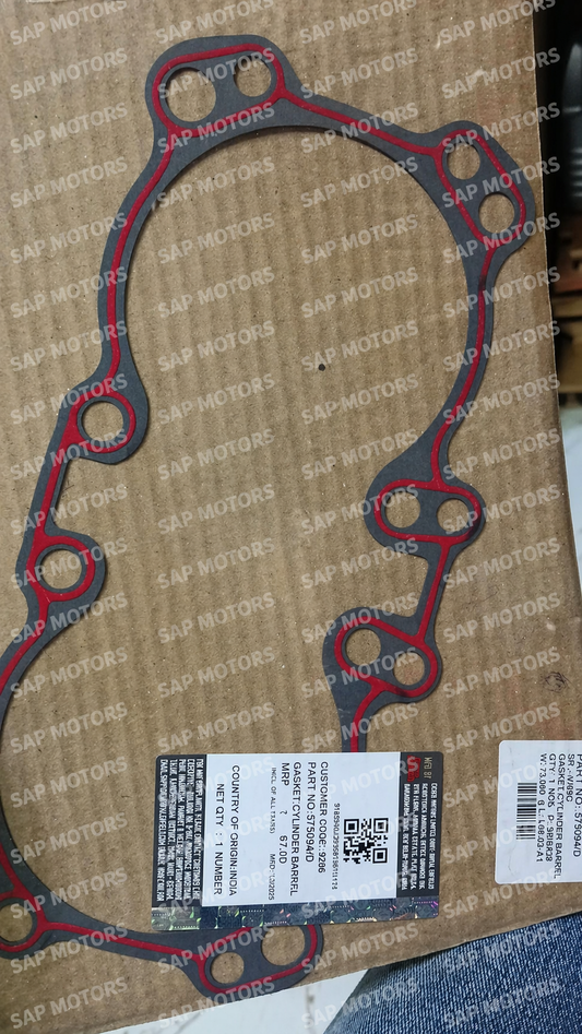 ROYAL ENFIELD 575094/D - GASKET CYLINDER BARREL FOR INTERCEPTOR 650 & CONTINENTAL GT 650