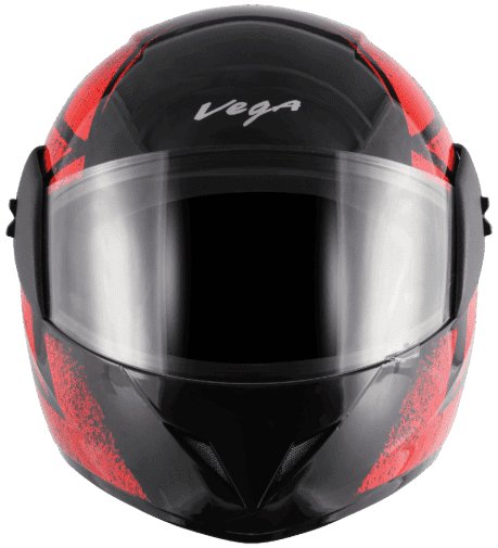 Vega Cliff Adventure Black Red Helmet