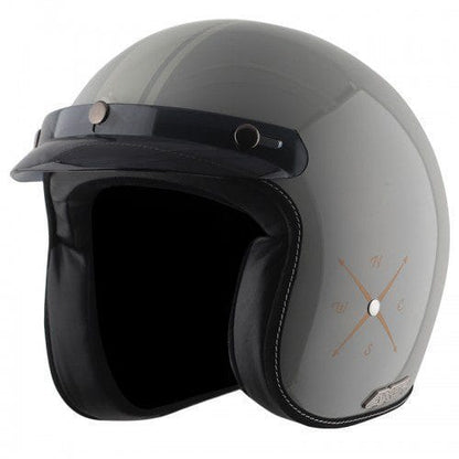 Axor Retro Jet Vintage Euro Globe Open Face Gloss Helmet