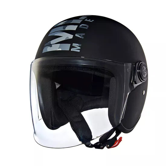 RE Coopter Camo Printed MLG Open Face Helmet Matt Black