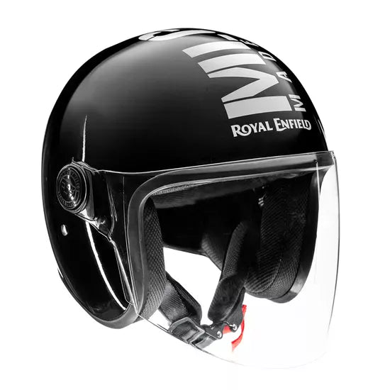 Copter Face Long Visior Helmet Gloss Black