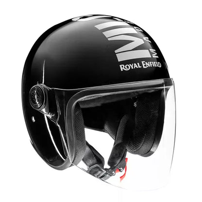 Copter Face Long Visior Helmet Gloss Black