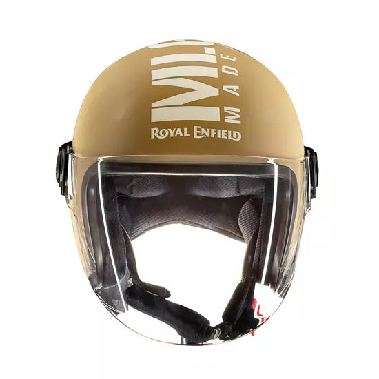 Copter Face Long Visior Helmet Matt Desert Storm