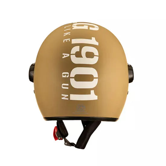Copter Face Long Visior Helmet Matt Desert Storm