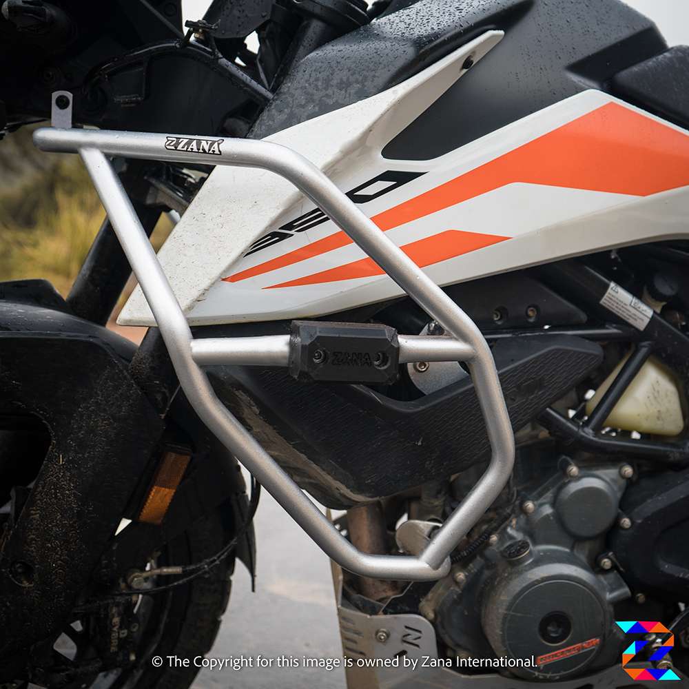Silver Crash Guard for KTM 250/390 Adventure