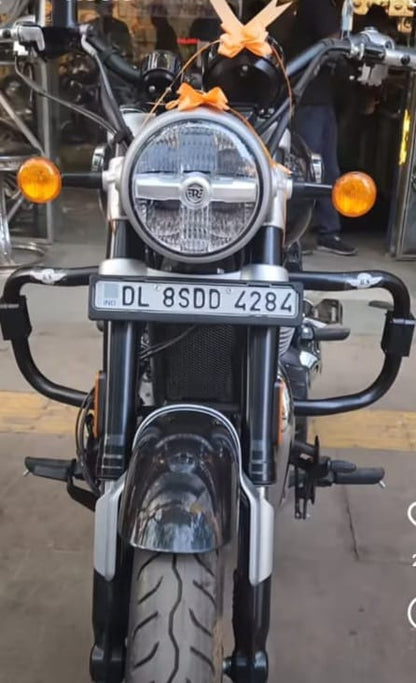 Crash Guard for Super Meteor 650 C-Type in Stainless Steel
