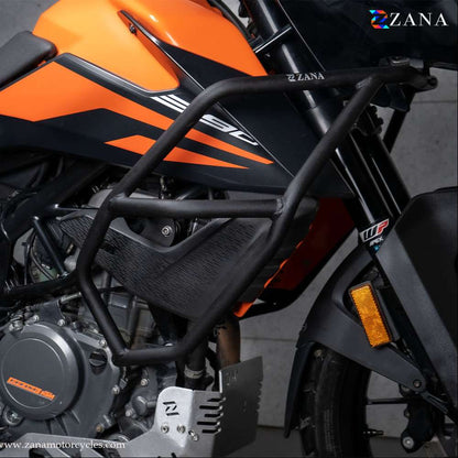Matt Black Crash Guard for KTM 250/390 Adventure