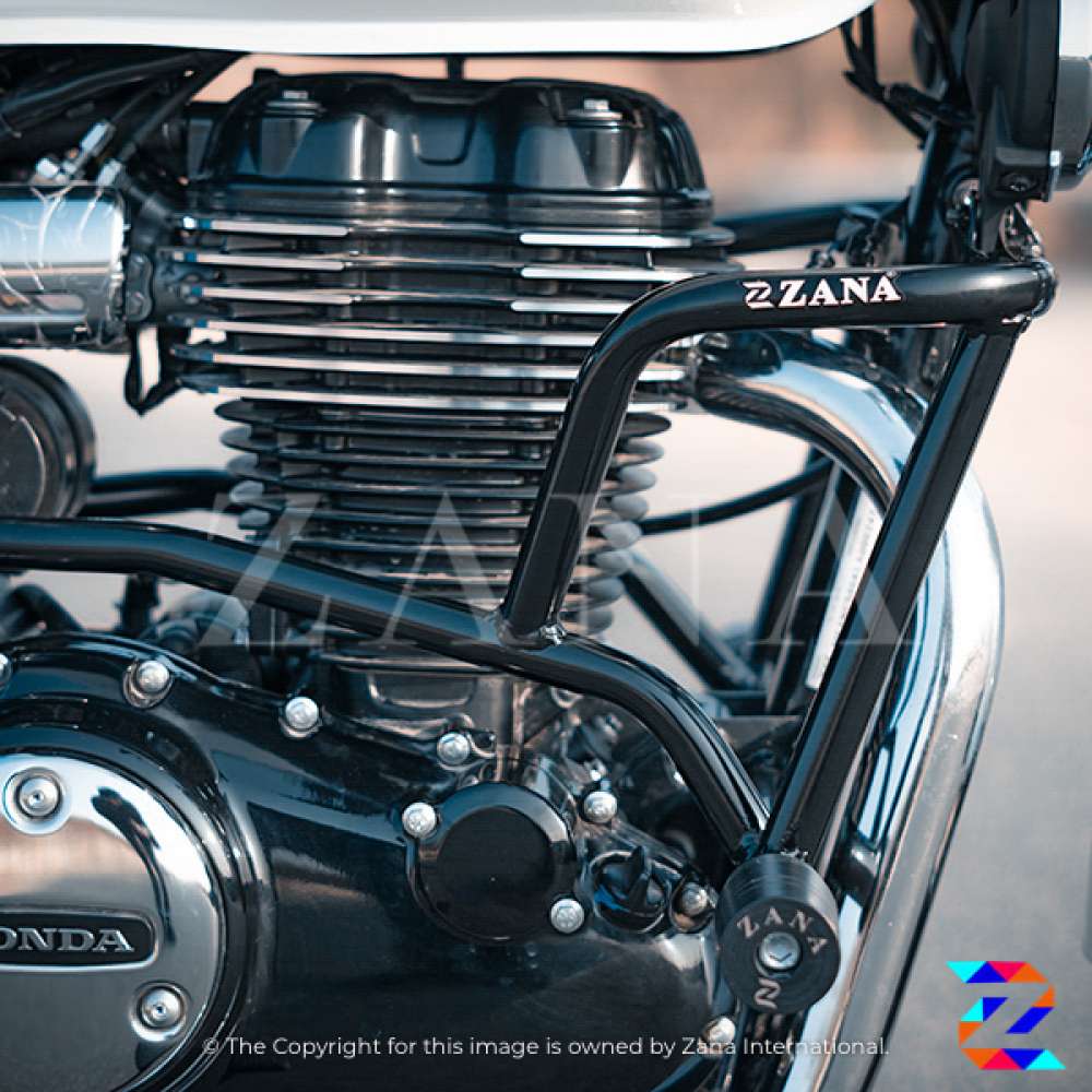 Crash Guard with Slider for Honda CB350
