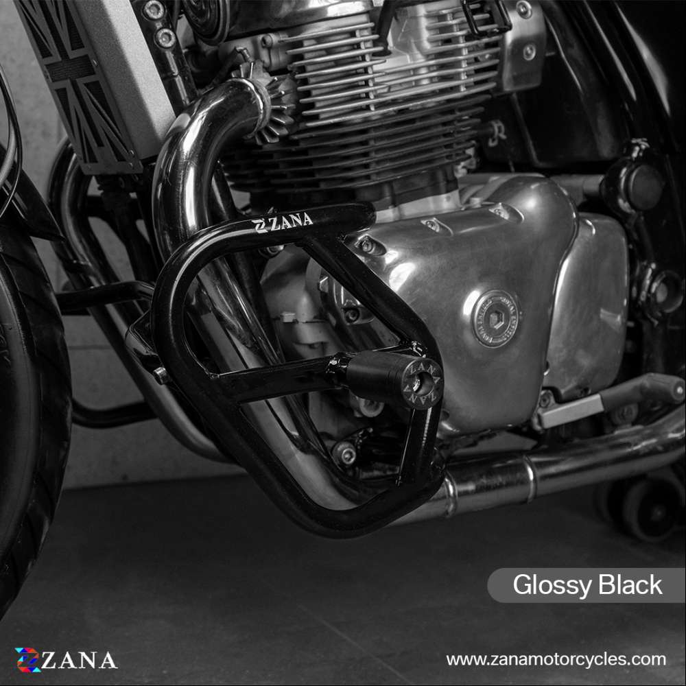 Crash Guard with Slider for GT & Interceptor 650
