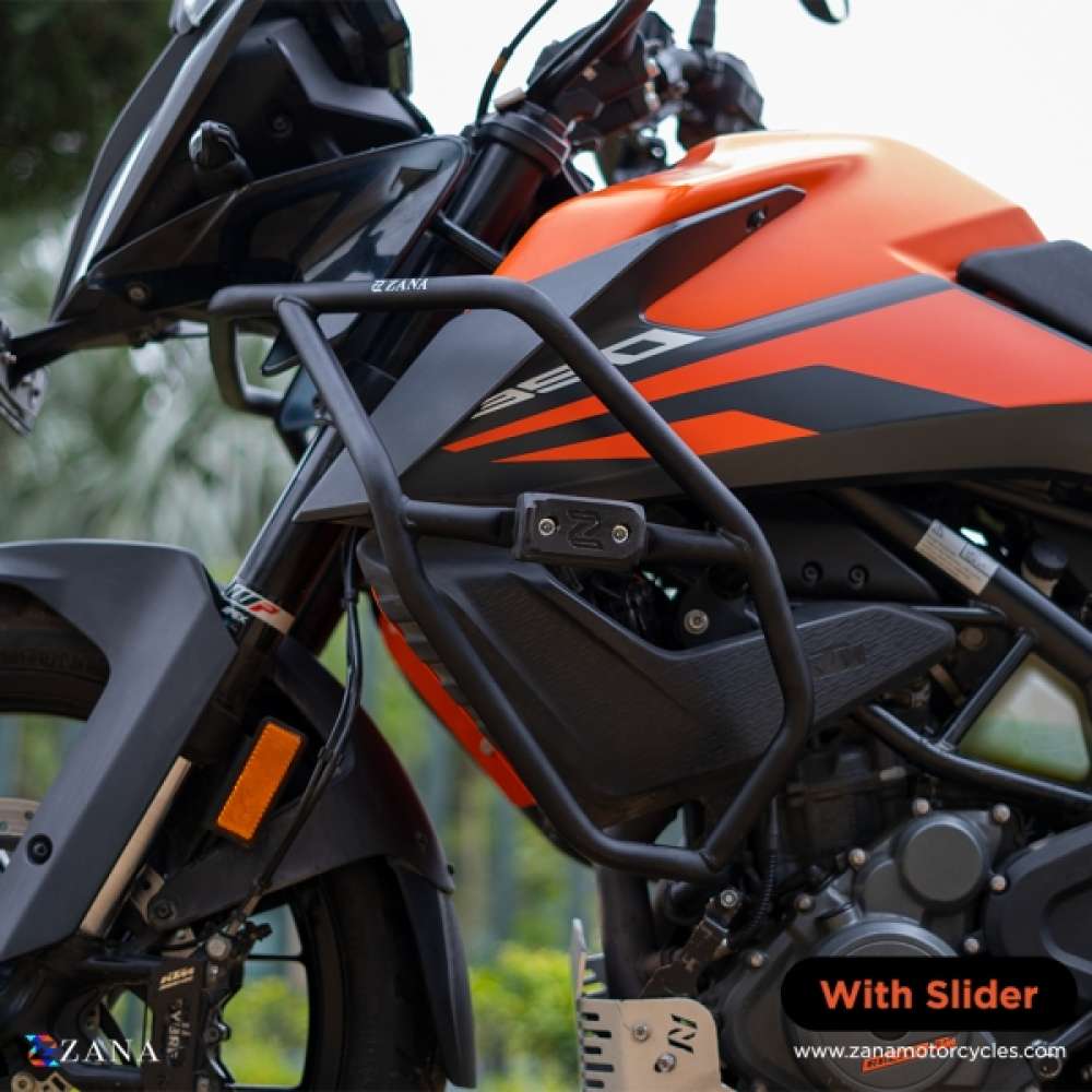 Matt Black Crash Guard for KTM 250/390 Adventure