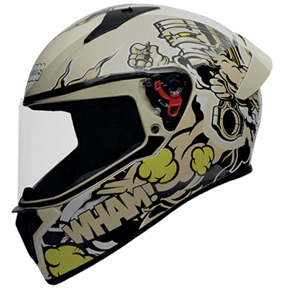 D10 Decor Full-Face Off White N5 Helmet