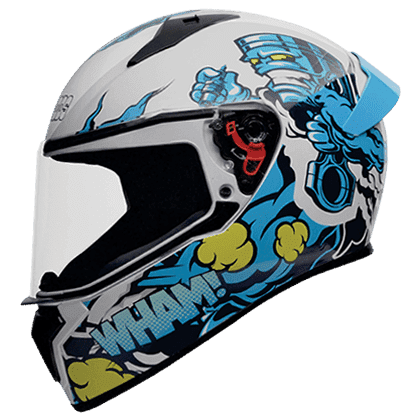 D10 Decor Full-Face White N1 Helmet