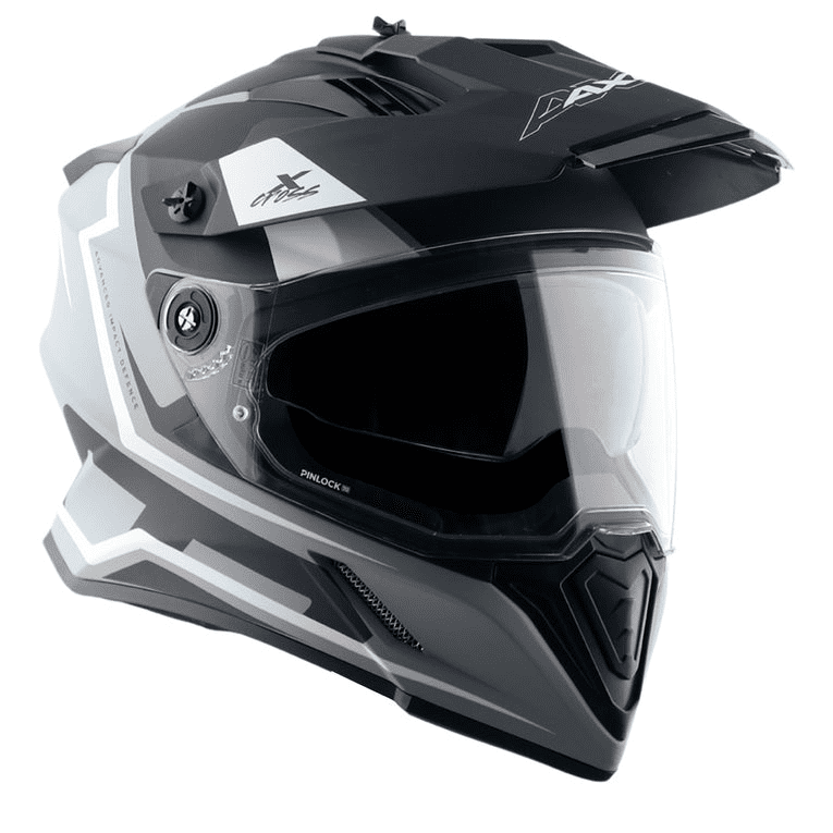 Axor X-Cross Dual Visor Helmet Nardo Grey Black