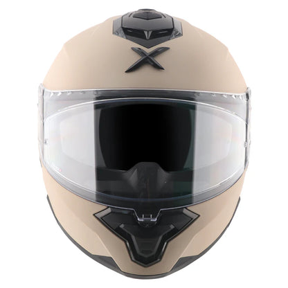 Axor Brutale Corsa Dual Spoiler Khaki Orange Helmet