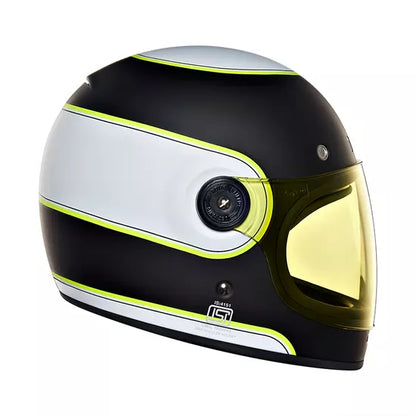 Drifter V2 Centre Stripe Helmet-Matt Black