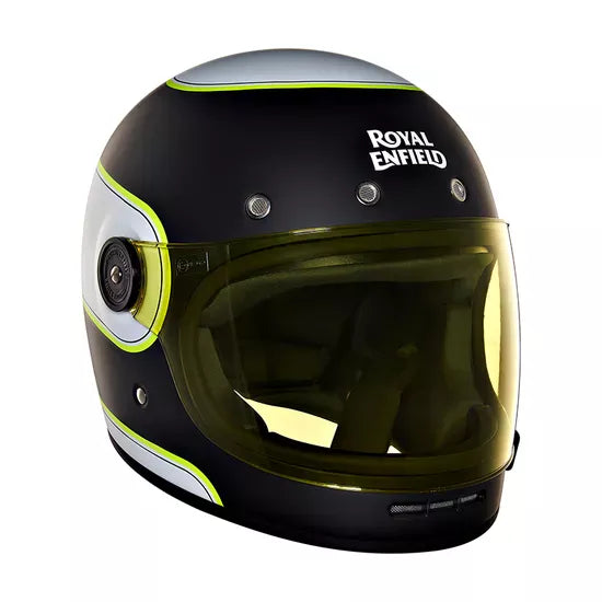 Drifter V2 Centre Stripe Helmet-Matt Black