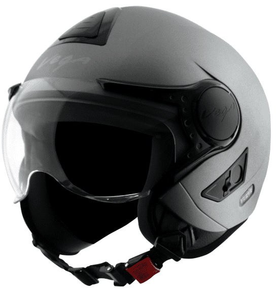 Vega Verve Open Face Dull Anthracite Helmet (ISI Certified)