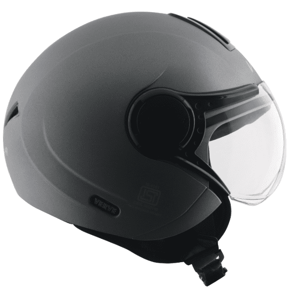 Vega Verve Open Face Dull Anthracite Helmet (ISI Certified)