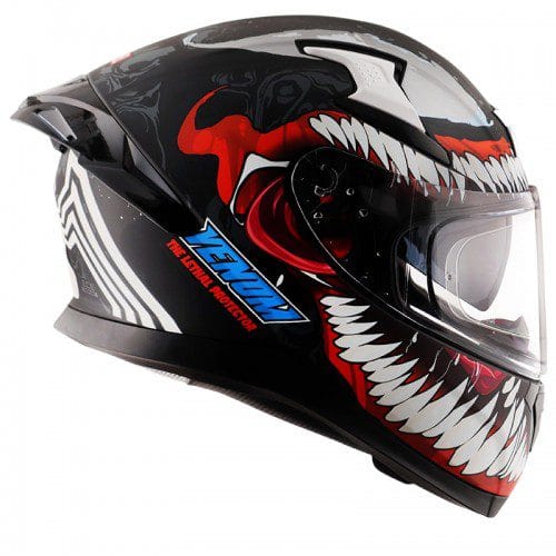 Axor Apex Marvel Venom Black Red Helmet