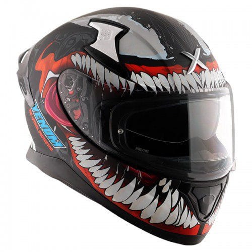 Axor Apex Marvel Venom Black Red Helmet