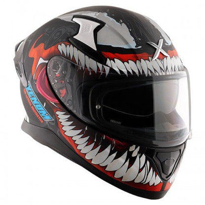 Axor Apex Marvel Venom Black Red Helmet