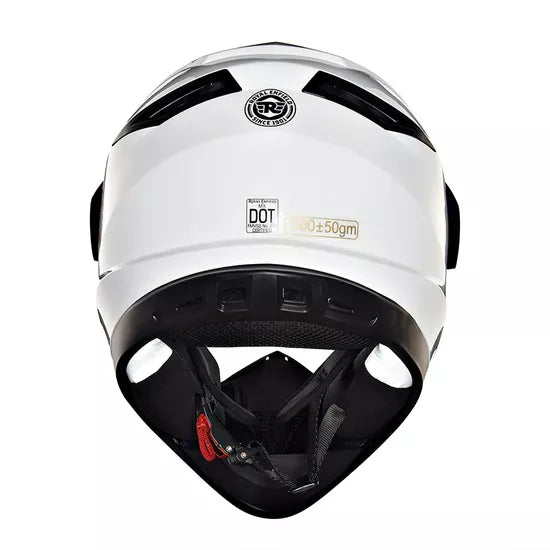 Buy Escapade Off-Road Helmet-White and Black Online