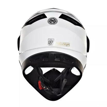 Buy Escapade Off-Road Helmet-White and Black Online