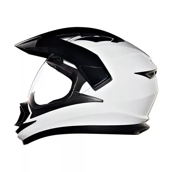 Buy Escapade Off-Road Helmet-White and Black Online