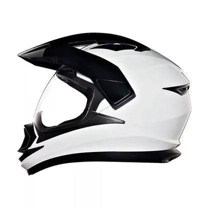 Buy Escapade Off-Road Helmet-White and Black Online