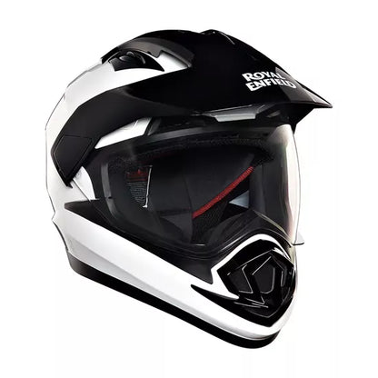 Buy Escapade Off-Road Helmet-White and Black Online