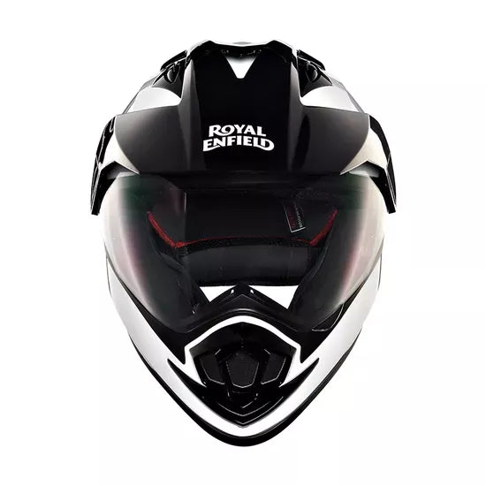 Buy Escapade Off-Road Helmet-White and Black Online