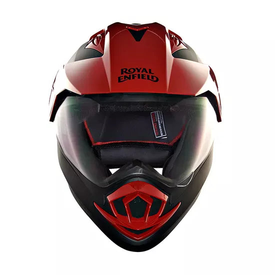 Escapade Off Road Helmet Black and Red
