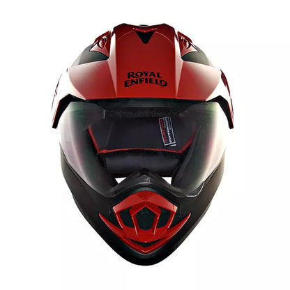 Escapade Off Road Helmet Black and Red