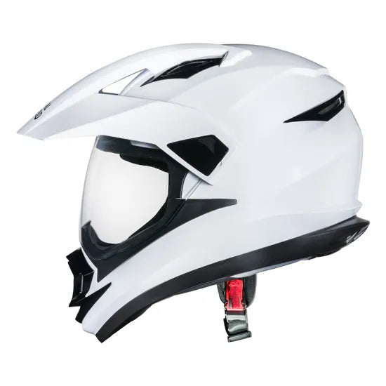 Escapade Off Road Helmet Glossy White