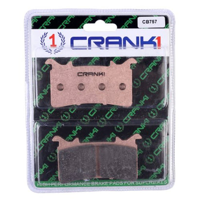 CRANK1 Sintered Brake Pad for Aprilia V4 Factory ABS (2017 - ONWARDS)