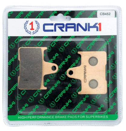 CRANK1 Sintered Brake Pad for Harley Davidson Street 750 (2016- ONWARDS)
